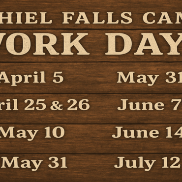 Ithiel Falls Work Day Schedule