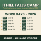 2026 Work Day Schedule